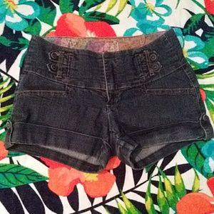 High waisted shorts